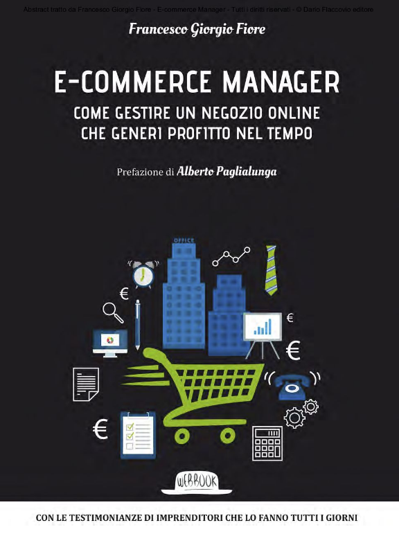 libro e-commerce manager - come gestire un negozio online