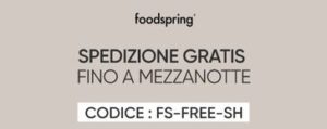 Spedizione gratis fino a mezzanotte