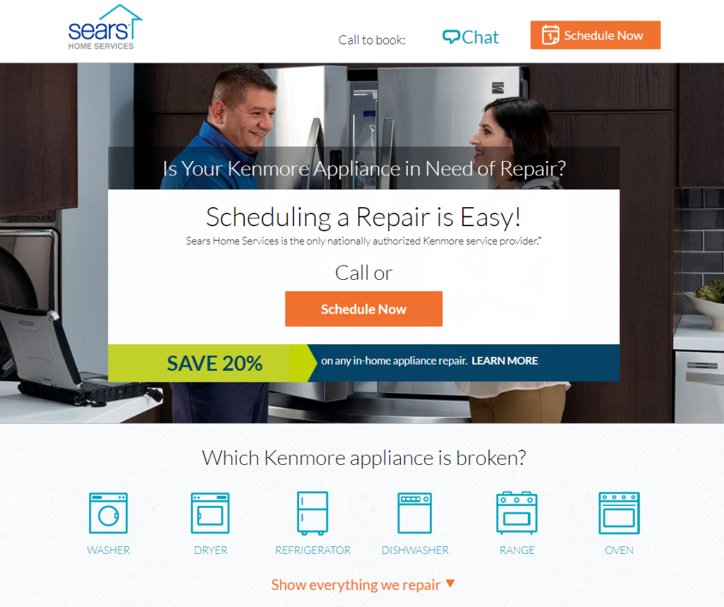 ecommerce interattivo - sears