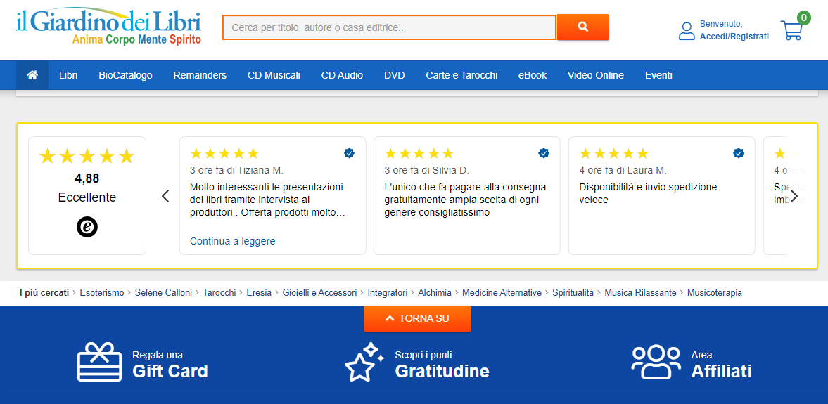 recensioni homepage giardino libri