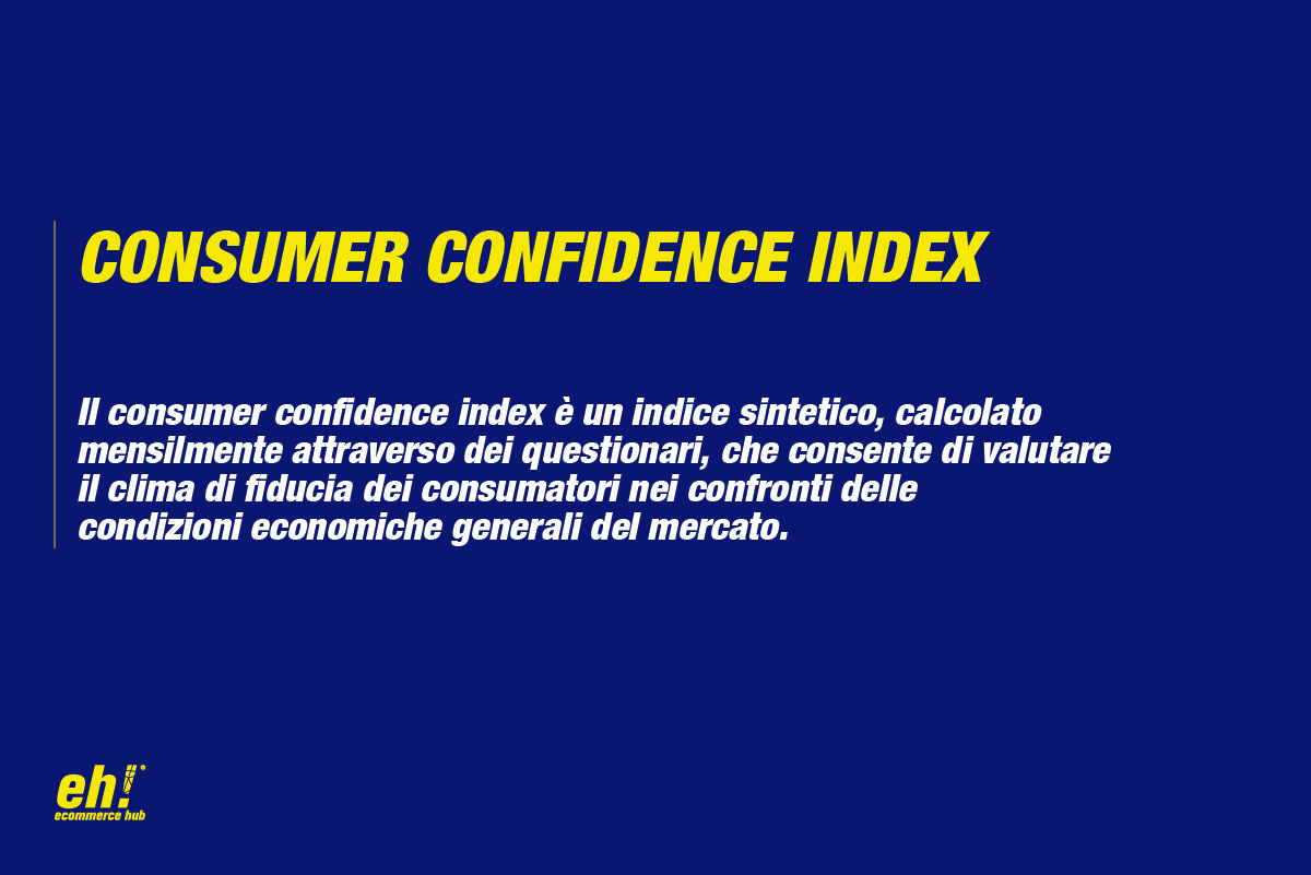 definizione consumer confidence index
