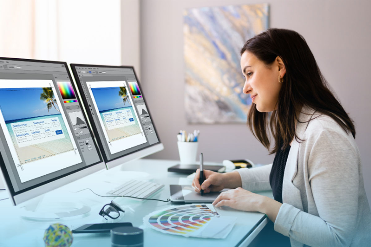 Cura il design del sito in stile italiano