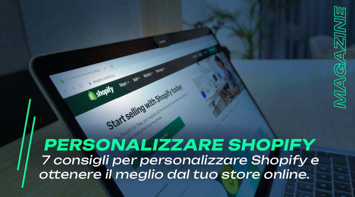 personalizzare shopify
